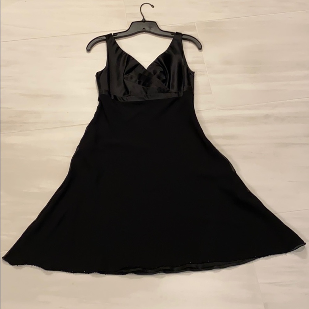Black cocktail dress
